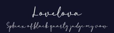 Lovelova by AminMario — Script Handwritten Font — thumbnail 2