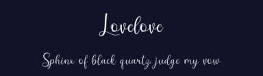 Lovelove by Basni.std — Script Handwritten Font — thumbnail 2