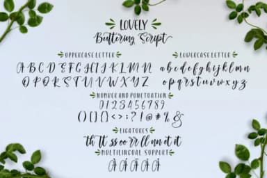 Lovely Buttering Font by luckytype.font — Script Handwritten Font — thumbnail 8