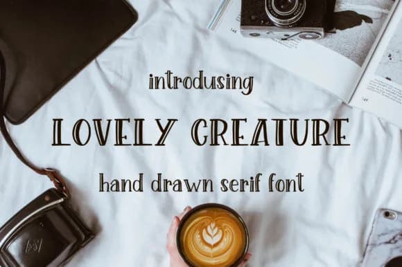 Lovely Creature Font by Sentimental Postman — Script Handwritten Font