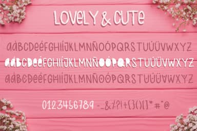 Lovely & Cute Font by Latin Vibes — Script Handwritten Font — thumbnail 4
