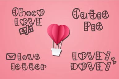 Lovely Font by Patricia (DMStd) by Patricia (DMStd) — Script Handwritten Font — thumbnail 3