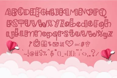 Lovely Font by Patricia (DMStd) by Patricia (DMStd) — Script Handwritten Font — thumbnail 5