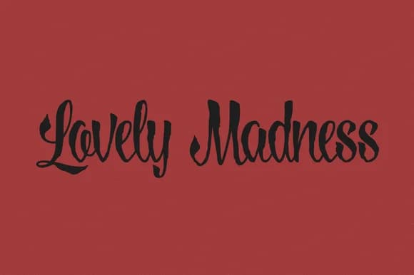 Lovely Madness Font by Mirco Zett Fonts — Script Handwritten Font