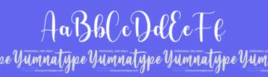 Lovely Dream by Yumna Family — Script Handwritten Font — thumbnail 3