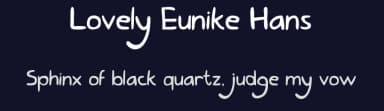 Lovely Eunike Hans by Adien Gunarta — Script Handwritten Font — thumbnail 2