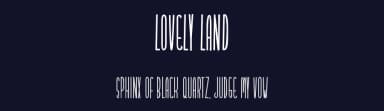 Lovely Land by Hamsah — Script Handwritten Font — thumbnail 2
