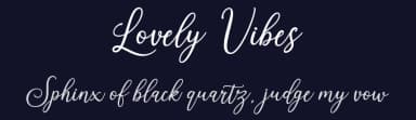 Lovely Vibes by Lovelyana Vibes — Script Handwritten Font — thumbnail 2
