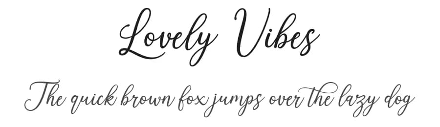 Lovely Vibes by Lovelyana Vibes — Script Handwritten Font