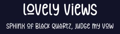 Lovely Views by Niskala Huruf — Script Handwritten Font — thumbnail 2