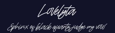 Lovelyta by Perspectype Studio - Letterena.com — Script Handwritten Font — thumbnail 2