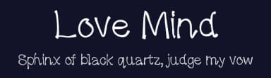 Love Mind by Sarlian H — Script Handwritten Font — thumbnail 2