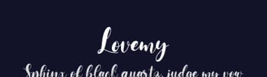 Lovemy by Almarkhatype — Script Handwritten Font — thumbnail 2