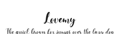 Lovemy by Almarkhatype — Script Handwritten Font — thumbnail 1