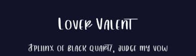 Lover Valent by Mariyana — Script Handwritten Font — thumbnail 2