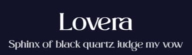Lovera by Din Studio — Serif Font — thumbnail 2