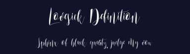 Lovesick Definition by Cuong Truong — Script Handwritten Font — thumbnail 2