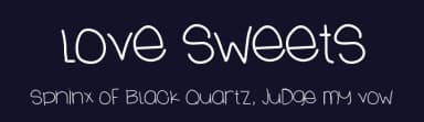 Love Sweets by Des Gomez — Script Handwritten Font — thumbnail 2