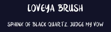 Loveya Brush by Font Bundles — Script Handwritten Font — thumbnail 2