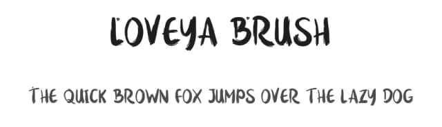 Loveya Brush by Font Bundles — Script Handwritten Font