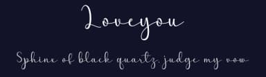 Loveyou by Fillo Graphic — Script Handwritten Font — thumbnail 2