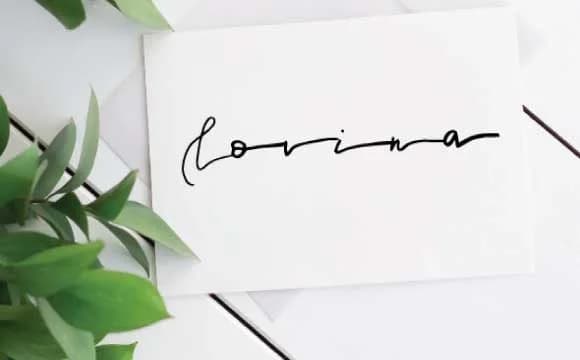Lovina Font by goodigital — Script Handwritten Font