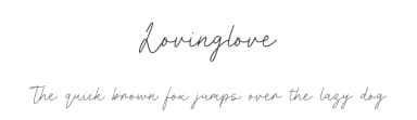 Lovinglove by selawetype — Script Handwritten Font — thumbnail 1