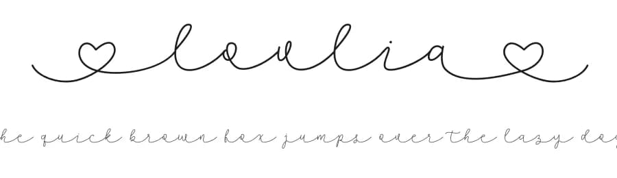 Lovlia by Madatype Studio — Script Handwritten Font