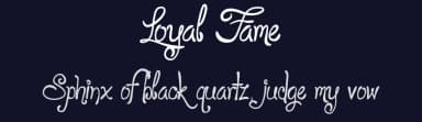 Loyal Fame by Dirt2.com - SickCapital — Script Handwritten Font — thumbnail 2