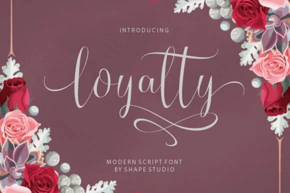 Loyalty Font by Letterware — Script Handwritten Font — preview 1