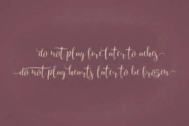 Loyalty Font by Letterware — Script Handwritten Font — thumbnail 4