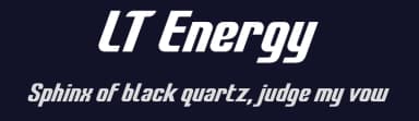 LT Energy by LyonsType — Sans Serif Font — thumbnail 2