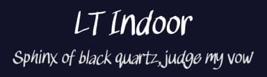 LT Indoor by LyonsType — Script Handwritten Font — thumbnail 2
