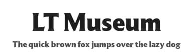 LT Museum by LyonsType — Serif Font — thumbnail 1