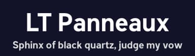 LT Panneaux by LyonsType — Sans Serif Font — thumbnail 2