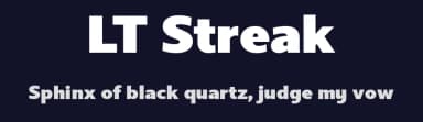 LT Streak by LyonsType — Sans Serif Font — thumbnail 2