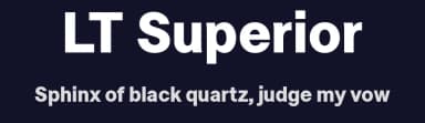 LT Superior by LyonsType — Sans Serif Font — thumbnail 2