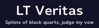 LT Veritas by LyonsType — Sans Serif Font — thumbnail 2