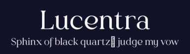 Lucentra by VPcreativeshop — Serif Font — thumbnail 2