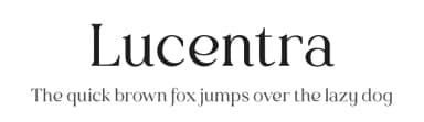 Lucentra by VPcreativeshop — Serif Font — thumbnail 1