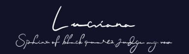 Luciana by liart type — Script Handwritten Font — thumbnail 2