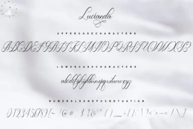 Lucianda Script Font by nowlystudios — Script Handwritten Font — thumbnail 6