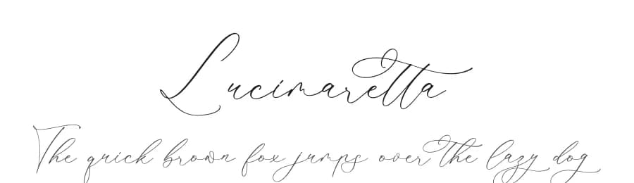 Lucimaretta by Integritype Studio — Script Handwritten Font — preview 1