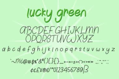 Lucky Green Duo Font by attypestudio — Script Handwritten Font — thumbnail 6