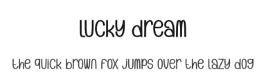 Lucky Dream by Andi Moz — Script Handwritten Font — thumbnail 1