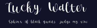 Lucky Walter by Sizimon.id — Script Handwritten Font — thumbnail 2