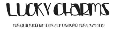 Lucky Charms by Des Gomez — Script Handwritten Font — thumbnail 1