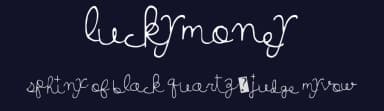 Lucky Money by Xerographer Fonts — Script Handwritten Font — thumbnail 2