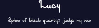 Lucy by Letterayu — Script Handwritten Font — thumbnail 2