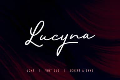 Lucyna Font by locomotype — Script Handwritten Font — thumbnail 1